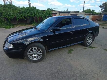 Чорний Шкода Октавія, об'ємом двигуна 1.8 л та пробігом 146 тис. км за 5950 $, фото 1 на Automoto.ua
