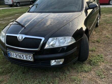 Шкода Октавия 2008 в Лубнах на Automoto.ua Черный Шкода Октавия, объемом двигателя 1.6 л и пробегом 217 тыс. км за 6200 $, фото 1 на Automoto.ua