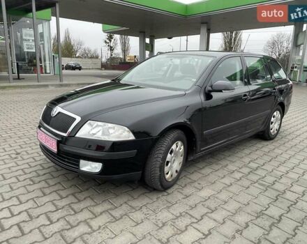 Черный Шкода Октавия, объемом двигателя 1.6 л и пробегом 183 тыс. км за 6200 $, фото 1 на Automoto.ua