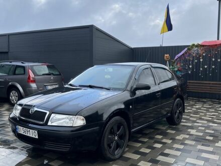 Черный Шкода Октавия, объемом двигателя 1.6 л и пробегом 300 тыс. км за 4699 $, фото 1 на Automoto.ua