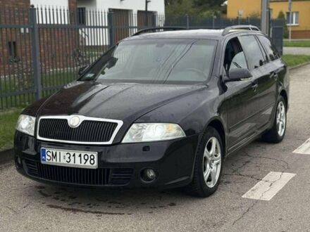 Черный Шкода Октавия, объемом двигателя 2 л и пробегом 214 тыс. км за 2100 $, фото 1 на Automoto.ua