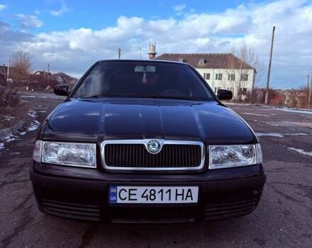 Черный Шкода Октавия, объемом двигателя 1.9 л и пробегом 182 тыс. км за 6800 $, фото 1 на Automoto.ua