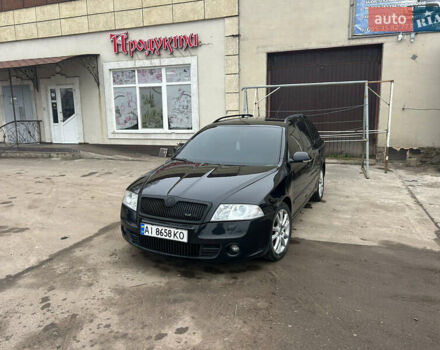 Черный Шкода Октавия, объемом двигателя 2.01 л и пробегом 302 тыс. км за 7200 $, фото 1 на Automoto.ua