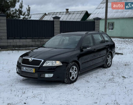 Черный Шкода Октавия, объемом двигателя 1.8 л и пробегом 150 тыс. км за 5900 $, фото 1 на Automoto.ua