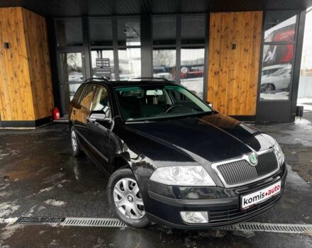 Черный Шкода Октавия, объемом двигателя 1.8 л и пробегом 218 тыс. км за 7799 $, фото 1 на Automoto.ua