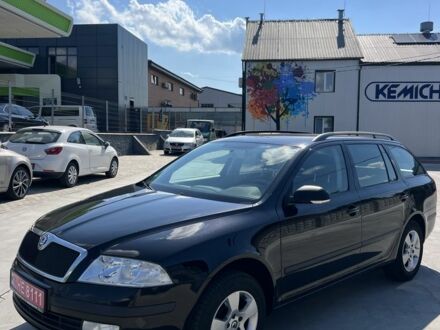 Шкода Октавия 2008 в Белой Церкве на Automoto.ua Черный Шкода Октавия, объемом двигателя 1.6 л и пробегом 210 тыс. км за 6999 $, фото 1 на Automoto.ua