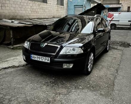 Чорний Шкода Октавія, об'ємом двигуна 2 л та пробігом 278 тис. км за 7700 $, фото 1 на Automoto.ua