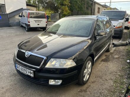 Черный Шкода Октавия, объемом двигателя 2 л и пробегом 400 тыс. км за 5900 $, фото 1 на Automoto.ua