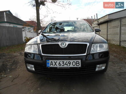 Черный Шкода Октавия, объемом двигателя 1.6 л и пробегом 233 тыс. км за 7600 $, фото 1 на Automoto.ua