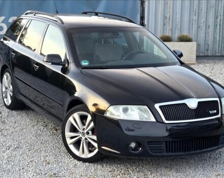 Черный Шкода Октавия, объемом двигателя 2 л и пробегом 236 тыс. км за 1950 $, фото 1 на Automoto.ua