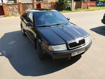 Чорний Шкода Октавія, об'ємом двигуна 1.6 л та пробігом 380 тис. км за 5200 $, фото 1 на Automoto.ua