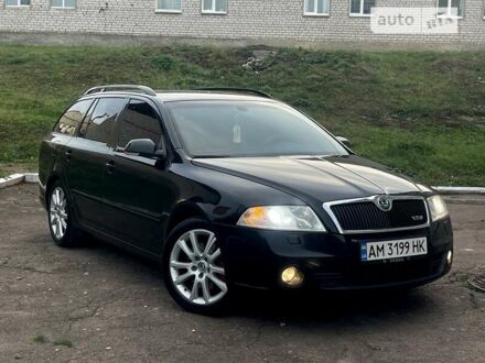 Шкода Октавия 2008 в Бердичеве на Automoto.ua Черный Шкода Октавия, объемом двигателя 2 л и пробегом 245 тыс. км за 7200 $, фото 1 на Automoto.ua