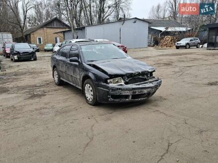 Черный Шкода Октавия, объемом двигателя 1.6 л и пробегом 210 тыс. км за 2350 $, фото 1 на Automoto.ua