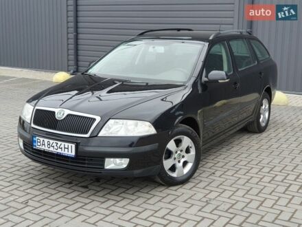 Черный Шкода Октавия, объемом двигателя 1.6 л и пробегом 230 тыс. км за 6999 $, фото 1 на Automoto.ua