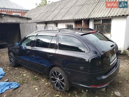 Чорний Шкода Октавія, об'ємом двигуна 2 л та пробігом 221 тис. км за 8536 $, фото 1 на Automoto.ua