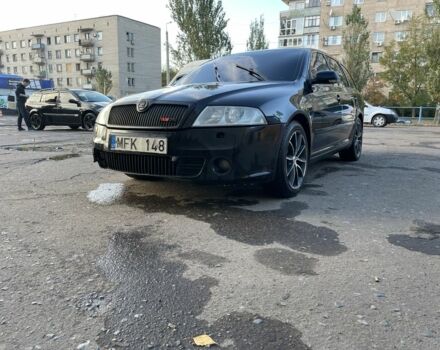 Черный Шкода Октавия, объемом двигателя 2 л и пробегом 460 тыс. км за 3600 $, фото 1 на Automoto.ua