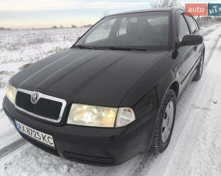 Черный Шкода Октавия, объемом двигателя 1.9 л и пробегом 269 тыс. км за 6000 $, фото 1 на Automoto.ua