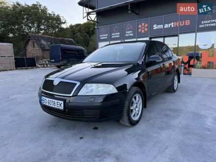 Шкода Октавия 2008 в Теребовле на Automoto.ua Черный Шкода Октавия, объемом двигателя 1.6 л и пробегом 256 тыс. км за 5300 $, фото 1 на Automoto.ua