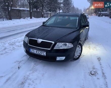 Черный Шкода Октавия, объемом двигателя 2 л и пробегом 300 тыс. км за 2950 $, фото 1 на Automoto.ua