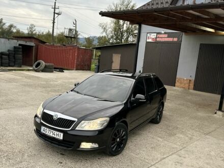 Черный Шкода Октавия, объемом двигателя 2 л и пробегом 309 тыс. км за 7450 $, фото 1 на Automoto.ua