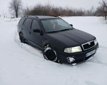 Черный Шкода Октавия, объемом двигателя 1.9 л и пробегом 278 тыс. км за 5500 $, фото 1 на Automoto.ua