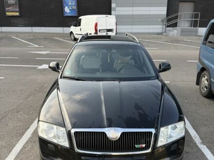 Черный Шкода Октавия, объемом двигателя 2 л и пробегом 189 тыс. км за 7200 $, фото 1 на Automoto.ua