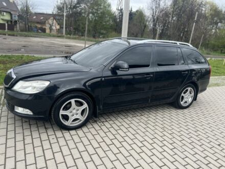 Черный Шкода Октавия, объемом двигателя 1.8 л и пробегом 266 тыс. км за 5500 $, фото 1 на Automoto.ua