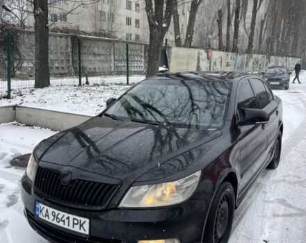 Черный Шкода Октавия, объемом двигателя 1.6 л и пробегом 295 тыс. км за 4950 $, фото 1 на Automoto.ua