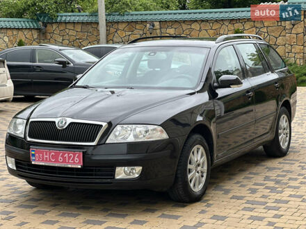 Шкода Октавия 2009 в Могилев-Подольском на Automoto.ua Черный Шкода Октавия, объемом двигателя 1.6 л и пробегом 193 тыс. км за 6695 $, фото 1 на Automoto.ua