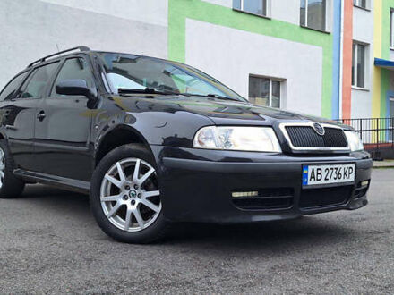 Черный Шкода Октавия, объемом двигателя 1.6 л и пробегом 199 тыс. км за 6600 $, фото 1 на Automoto.ua