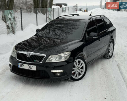 Черный Шкода Октавия, объемом двигателя 2 л и пробегом 230 тыс. км за 7950 $, фото 1 на Automoto.ua