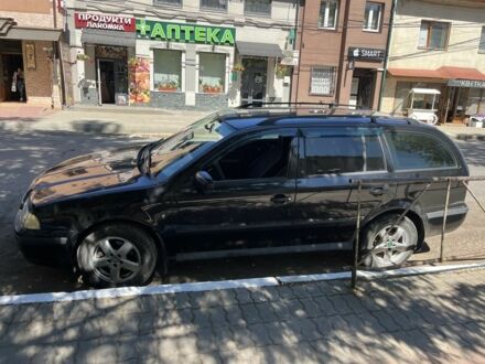 Черный Шкода Октавия, объемом двигателя 1.9 л и пробегом 185 тыс. км за 6500 $, фото 1 на Automoto.ua