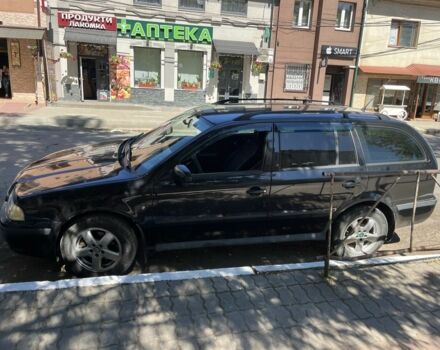Черный Шкода Октавия, объемом двигателя 1.9 л и пробегом 185 тыс. км за 6500 $, фото 1 на Automoto.ua