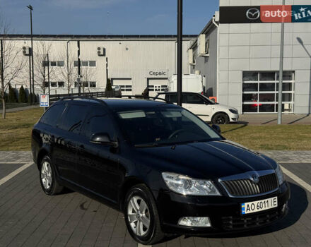Черный Шкода Октавия, объемом двигателя 1.6 л и пробегом 262 тыс. км за 6750 $, фото 1 на Automoto.ua