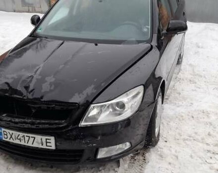 Черный Шкода Октавия, объемом двигателя 1.6 л и пробегом 204 тыс. км за 3600 $, фото 1 на Automoto.ua