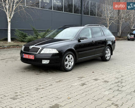 Черный Шкода Октавия, объемом двигателя 1.6 л и пробегом 197 тыс. км за 7500 $, фото 1 на Automoto.ua