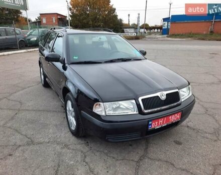 Чорний Шкода Октавія, об'ємом двигуна 1.6 л та пробігом 219 тис. км за 6700 $, фото 1 на Automoto.ua