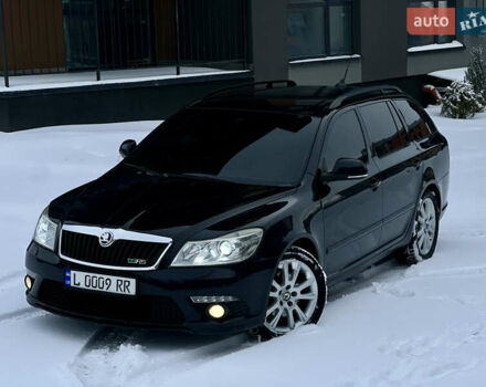 Черный Шкода Октавия, объемом двигателя 2 л и пробегом 239 тыс. км за 8250 $, фото 1 на Automoto.ua