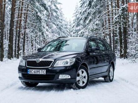 Черный Шкода Октавия, объемом двигателя 1.8 л и пробегом 185 тыс. км за 8700 $, фото 1 на Automoto.ua