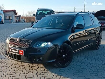 Черный Шкода Октавия, объемом двигателя 2 л и пробегом 252 тыс. км за 7990 $, фото 1 на Automoto.ua