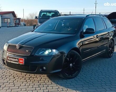 Чорний Шкода Октавія, об'ємом двигуна 2 л та пробігом 252 тис. км за 7990 $, фото 1 на Automoto.ua