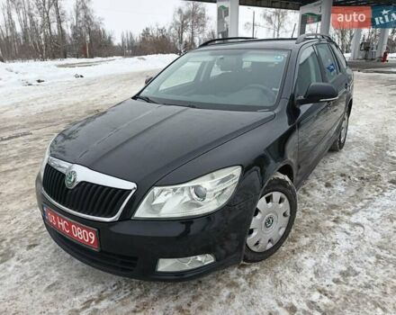 Черный Шкода Октавия, объемом двигателя 1.6 л и пробегом 219 тыс. км за 7000 $, фото 1 на Automoto.ua