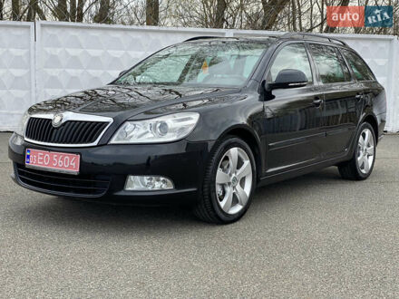 Черный Шкода Октавия, объемом двигателя 1.8 л и пробегом 207 тыс. км за 7300 $, фото 1 на Automoto.ua