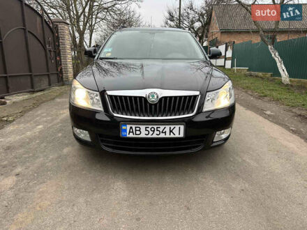 Черный Шкода Октавия, объемом двигателя 1.6 л и пробегом 316 тыс. км за 6999 $, фото 1 на Automoto.ua