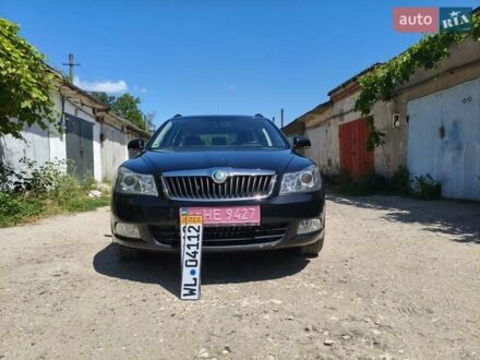 Черный Шкода Октавия, объемом двигателя 1.6 л и пробегом 202 тыс. км за 8250 $, фото 1 на Automoto.ua