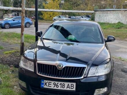 Черный Шкода Октавия, объемом двигателя 1.8 л и пробегом 278 тыс. км за 9100 $, фото 1 на Automoto.ua