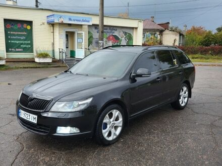 Черный Шкода Октавия, объемом двигателя 1.8 л и пробегом 260 тыс. км за 7700 $, фото 1 на Automoto.ua
