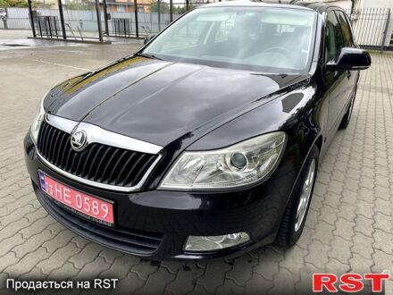 Черный Шкода Октавия, объемом двигателя 1.6 л и пробегом 209 тыс. км за 9500 $, фото 1 на Automoto.ua