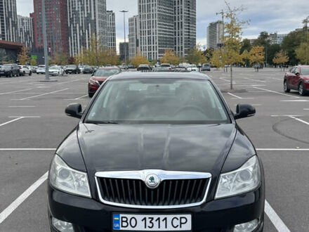 Черный Шкода Октавия, объемом двигателя 1.8 л и пробегом 287 тыс. км за 8700 $, фото 1 на Automoto.ua