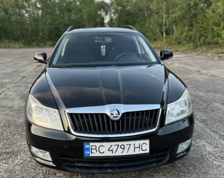 Черный Шкода Октавия, объемом двигателя 1.6 л и пробегом 266 тыс. км за 7600 $, фото 1 на Automoto.ua